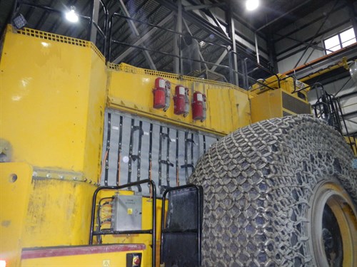 Couverture acoustique pour véhicule (mine)