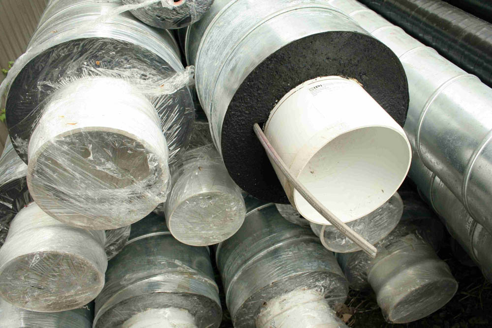 Tuyaux isolants URTECH avec câble chauffant