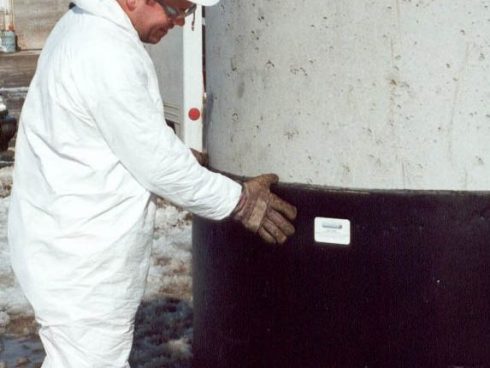 Coquille isolante Urtech mise en place