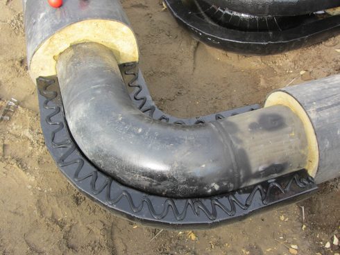 Coude coquille Uretech - préisolé