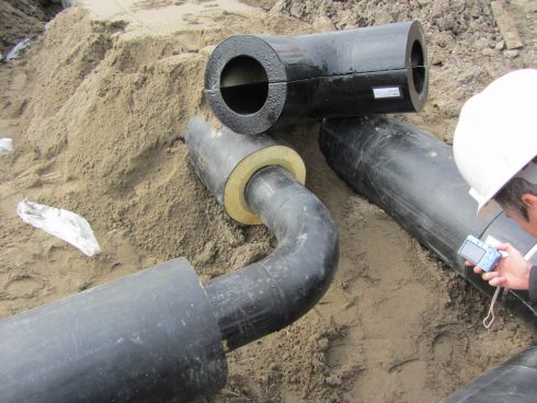 Coude coquille Urtech - pour tuyauterie préisolée - Polyuréthane