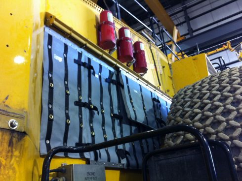 Custom Acoustc blanket for machinery and transport