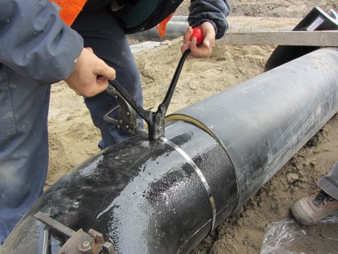 Installation coude coquille isolante - Urtech