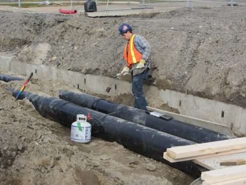 Installation coude coquille isolante - Urtech (5)