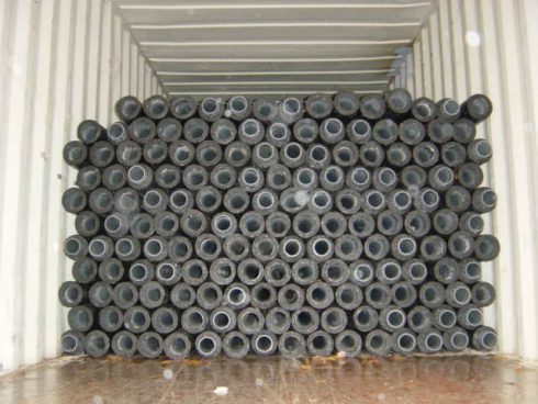 Maritime container - Urtech system - preinsulated pipe
