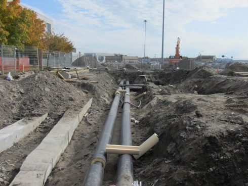 Preinsulated pipe network - Urtech System