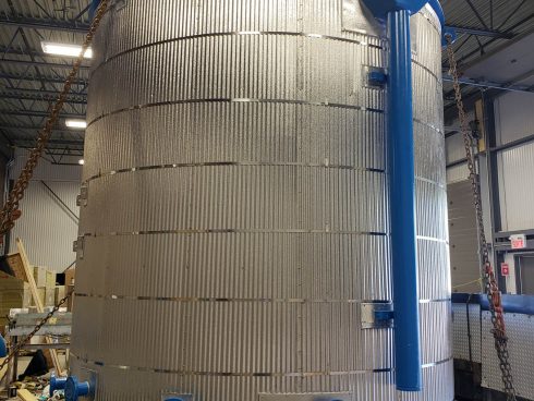 Pré-isolation réservoir