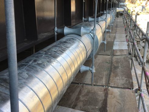 Tuyauterie préisolé polyuréthane - dessous pont - Urtech (3)