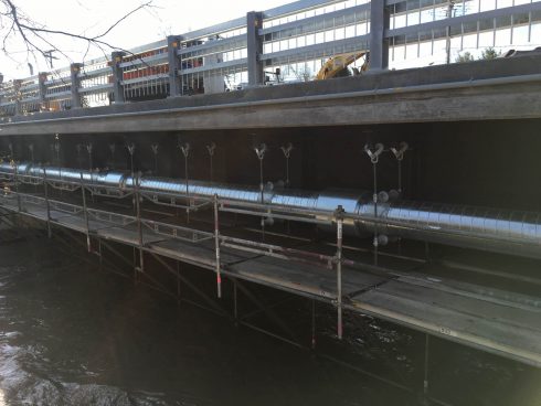 Tuyauterie préisolé polyuréthane - dessous pont - Urtech