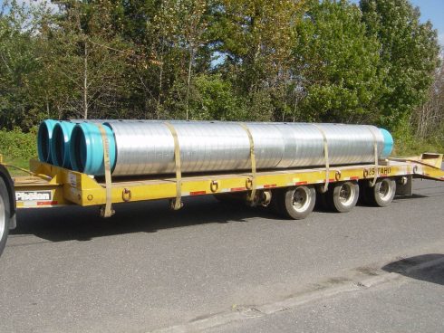 Tuyauterie préisolée polyuréthane