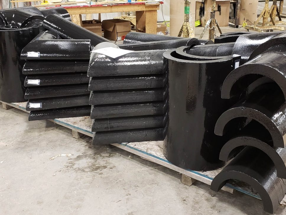 Urecth shell for pipe