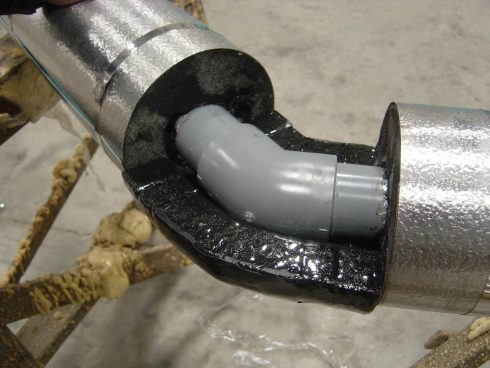 Urtech coude préisolée polyrethane