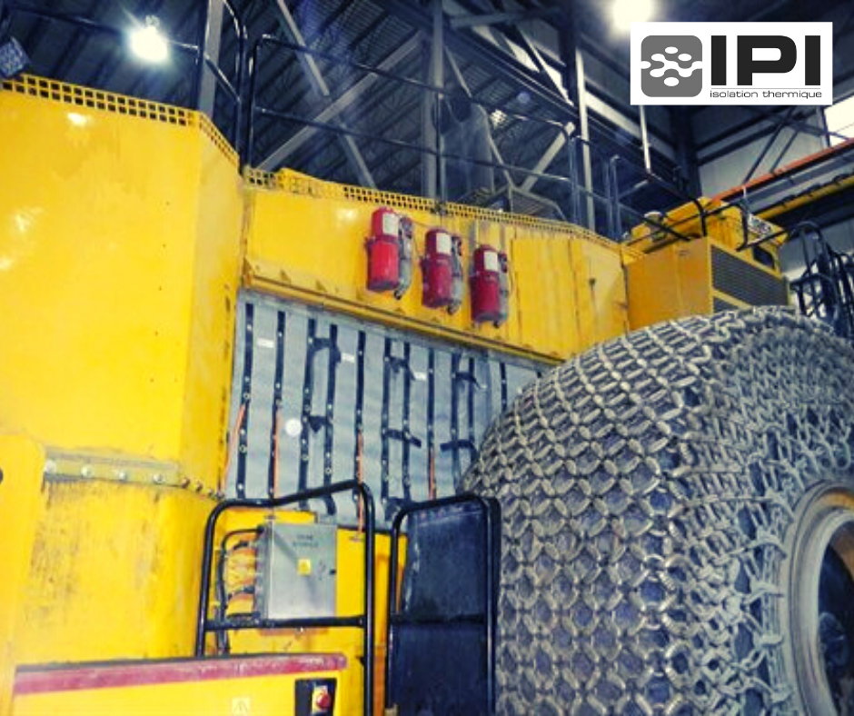 isolation acoustique véhicule minier