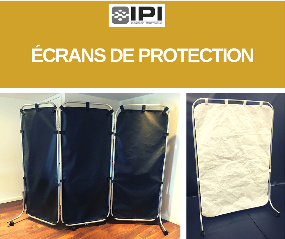 écrans de protection Covid-19 pour lits ou bureaux